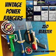 Power Rangers Zeo 1996 7 en 1 Zeo Blaster Set Juego de cuchillos de combate Laser Star, usado segunda mano  Embacar hacia Argentina
