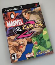 Sony Playstation 2 PS2 - Marvel vs. Capcom 2 - Original OEM Inserto de Arte SOLAMENTE, usado segunda mano  Embacar hacia Argentina