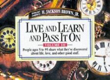 Live and Learn and Pass It on por Brown, H. Jackson, Jr. comprar usado  Enviando para Brazil