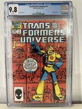 Usado, Transformers Universe #1 CGC 9,8 páginas blancas, Marvel 1986 cubierta de estampado de hierbas segunda mano  Embacar hacia Argentina