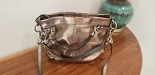 coach pewter metallic purse for sale  Excelsior