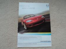 Mazda euphonic advertisement for sale  OLDHAM