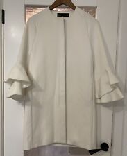 Zara white jacket for sale  LEICESTER