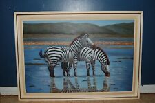 Zebra painting oil for sale  Orange Park