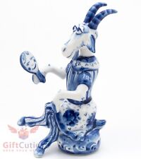 Porcelain gzhel goat for sale  Panorama City