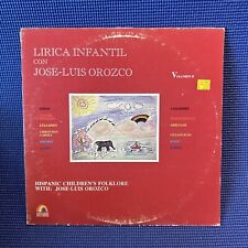 Letra Infantil Con Jose-Luis Orozco Ultrasonically Cleaned LP Vinil comprar usado  Enviando para Brazil