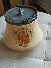 Macintyre biscuit barrel for sale  LEVEN