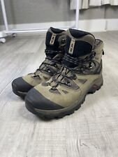 Salomon Men’s Discovery GTX Mid Hiking Boots Brown Size 9 Waterproof 119600 F, used for sale  Shipping to South Africa