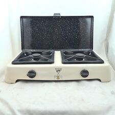 Vtg. ATAG Gas Stove two burner camping gasstove duel gas cooker campstove for sale  Shipping to South Africa