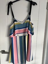 Multicoloured stripe dress for sale  BELFAST