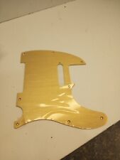 Pickguard ALUMÍNIO ANODIZADO DOURADO, para Fender Telecaster Tele USA 8 furos, usado comprar usado  Enviando para Brazil