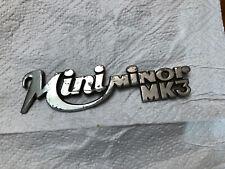 Mini minor mk3 usato  Lanzo Torinese