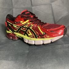 Usado, Tamanho 10 EUA Masculino RARO ASICS GEL-SENDAI 2, T4A6N, Vermelho/Preto/Amarelo comprar usado  Enviando para Brazil