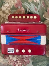 Vintage schylling accordion for sale  Laguna Niguel