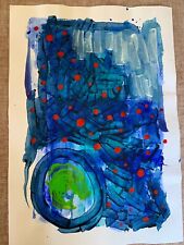 Abstract blue painting for sale  San Francisco