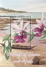 Ghana 2001 orchidées d'occasion  Reims