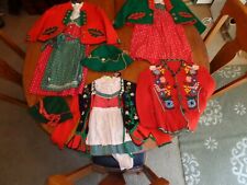 Used, Vintage Rare! European  Handmade Austrian? Folk Dresses Hats Sweater Lot for sale  Shipping to Canada
