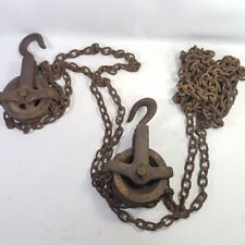 Vintage Chain Hoist 1/4 Ton 1 Ton Weston Differential Ford Chain Block Co Phila for sale  Shipping to South Africa