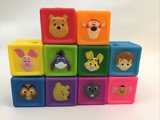 Disney Baby 10 blocos macios Winnie The Pooh personagens números Walgreens completo comprar usado  Enviando para Brazil