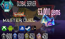 GLOBAL Master Duel Yugioh 63Kgems - entrega rápida segunda mano  Embacar hacia Argentina