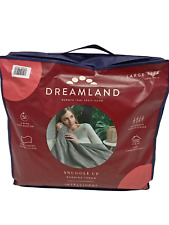 Dreamland Luxury Heated Snuggle Velvet Quilt Electric Throw/Blanket Grey Colour for sale  Shipping to South Africa