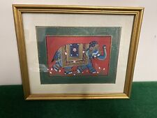 Vintage elephant painting for sale  BEDFORD