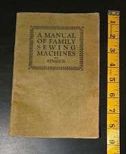 Usado, Un manual de máquinas de coser familiares, 1926, máquina de coser Singer Co segunda mano  Embacar hacia Argentina