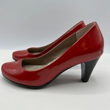 Giani Bernini Red 3" Heels Women's Size 8.5M for sale  Shipping to South Africa