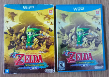 Capa Exclusiva Brasileira Nintendo Wii U ZELDA WIND WAKER HD COMPLETA! MUITO RARO, usado comprar usado  Brasil 