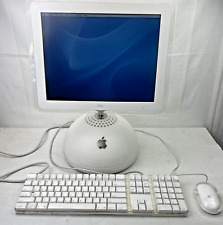 Used, iMac G4 700 Flat Panel Desktop Computer PowerMac AltiVec 256k Keyboard Mouse 02' for sale  Shipping to South Africa