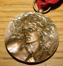 Vintage medaille bronze d'occasion  Saint-Louis
