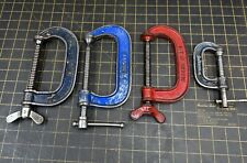 Used, Tool Job Lot - Vintage G Clamps X4 - Record - ESS-VEE - Rededa - Malleable for sale  Shipping to South Africa