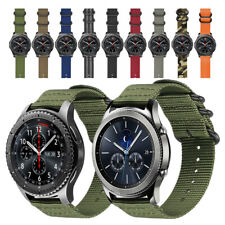 Pulseira de relógio de náilon tecido macio pulseira esportiva para Samsung Galaxy Watch Gear S3 Classic, usado comprar usado  Enviando para Brazil
