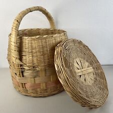 Vtg woven basket for sale  Albuquerque
