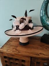 dusky pink wedding hat for sale  CHESTERFIELD