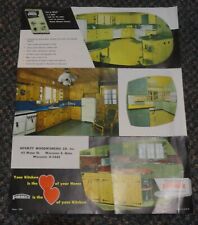 1950s Beauty Bonded Formica laminate brochure Novelty Wood Working, Worcester MA for sale  Shipping to South Africa