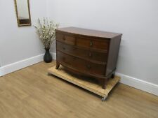 bow fronted chest drawers for sale  MELKSHAM