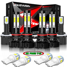 Usado, Para Nissan Armada 05-10 6x 9005 9006 880 LED Farol Fog Light Combo Kit Lâmpadas comprar usado  Enviando para Brazil