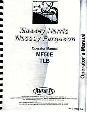 Retroescavadeira Massey Ferguson 50E TLB diesel trator carregadeira manual do proprietário do operador comprar usado  Enviando para Brazil