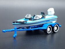 Used, FISHING BOAT ON TRAILER W HITCH 1:64 SCALE COLLECTIBLE DIORAMA PROP MODEL BOAT for sale  Shipping to South Africa