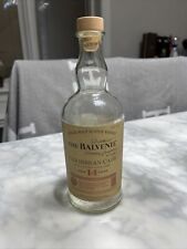 Botella vacía de whisky The Balvenie barril caribeño de malta única 14 años segunda mano  Embacar hacia Argentina