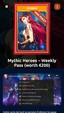 Code mythic heroes d'occasion  Foug