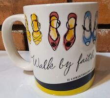 DiaCaminhada na Primavera pela Fé Caneca Inspiradora Sapato Café Xícara II Coríntios 5:7 comprar usado  Enviando para Brazil