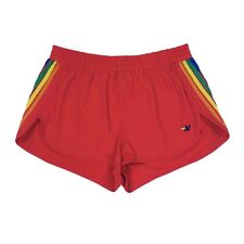 Usado, Shorts de tabuleiro Aviator Nation feminino 5 listras flexível tamanho XL vermelho 2" costura interna arco-íris comprar usado  Enviando para Brazil