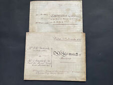 Lot indentures 1838 for sale  LEEDS