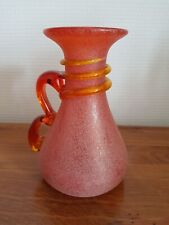 Vase rouge verre d'occasion  Châteauneuf-sur-Loire