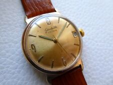 Wow! Piękny rzadki vintage niemiecki zegarek GLASHUTTE 69.1 Sukienka męska z lat 60-tych! na sprzedaż  Wysyłka do Poland