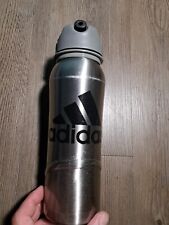 Garrafa de água Adidas aço metal 600 ml/1 L, usado comprar usado  Enviando para Brazil