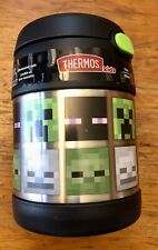 Thermos Minecraft Kids Black 10oz Funtainer Food Jar With Spoon Hot/Cold for sale  Shipping to South Africa