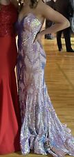 Jovani Dress, Iridescent Pink, Blue, Purple, Sequins for sale  Shipping to South Africa